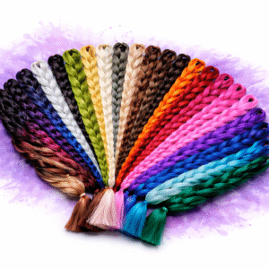 Braiding Synthetic locs